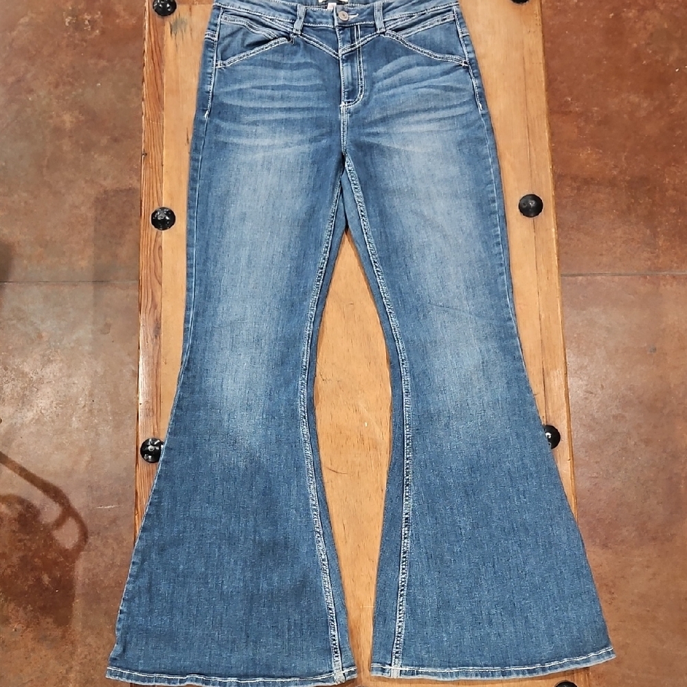 Shyanne Light Blue Flare Jeans